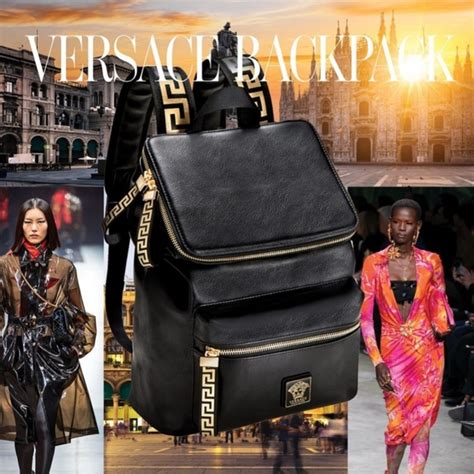 versace summer 2021 collector backpack|versace collection.